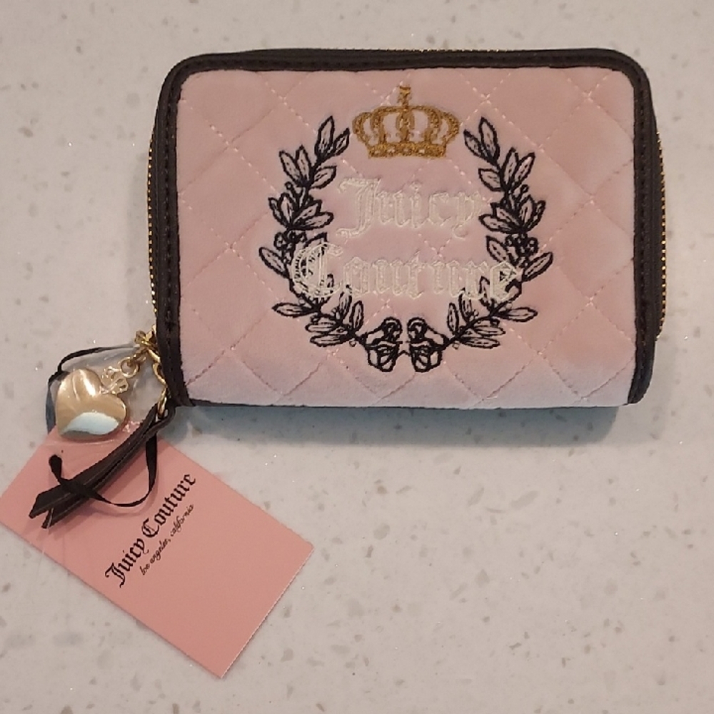 Juicy Couture Medium Double Zip Wallet